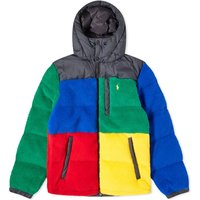 Пухо яке Polo by Ralph Lauren Colour Block Fleece Puffer Jacket Зелено | 710923299001, 1