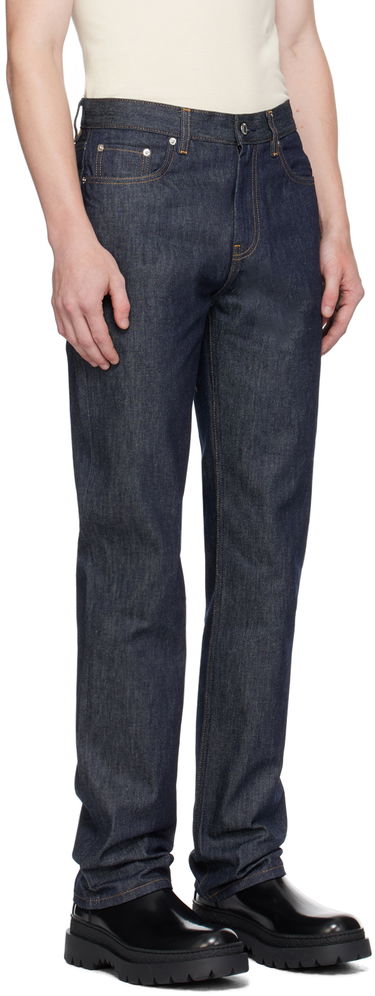 Дънки Helmut Lang Slim Jeans Тъмно синьо | O02DM202, 1