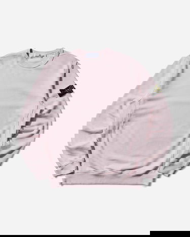 Суитчър Stone Island Garment Dyed Crewneck Sweatshirt Розово | K2S15-6100028-S0A20 V0080, 1