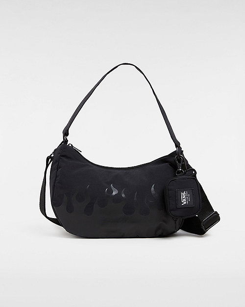 Дамска чанта Vans Catch Fire Crossbody Bag Черно | VN000HRSBLK, 0