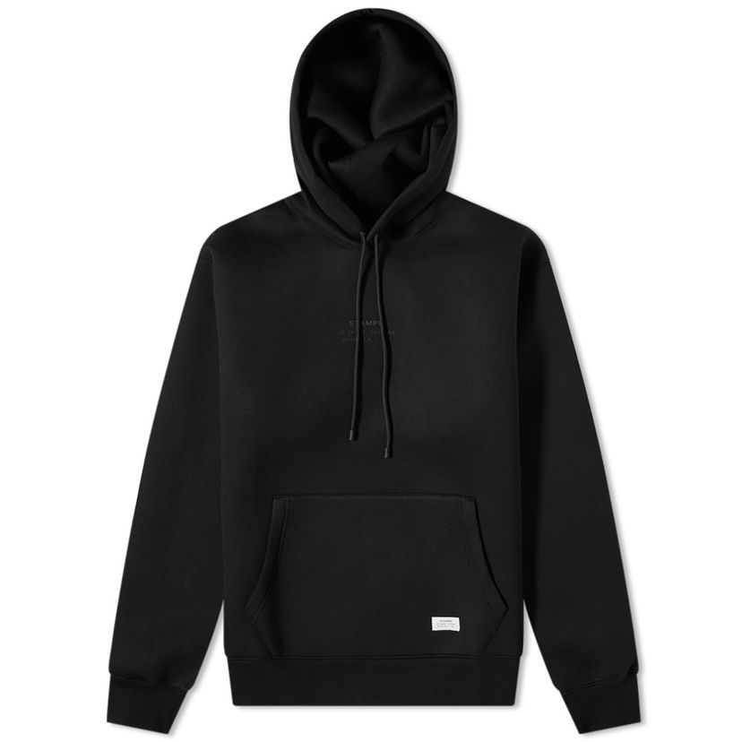 Суитчър Stampd Stacked Logo Neoprene Blend Hoody Черно | SLA-M2493HD-BLK