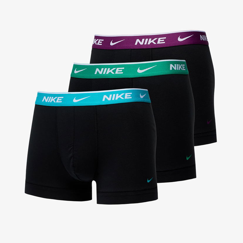 Боксерки Nike Trunk 3-Pack Multicolor Черно | 0000KE1008-EWQ