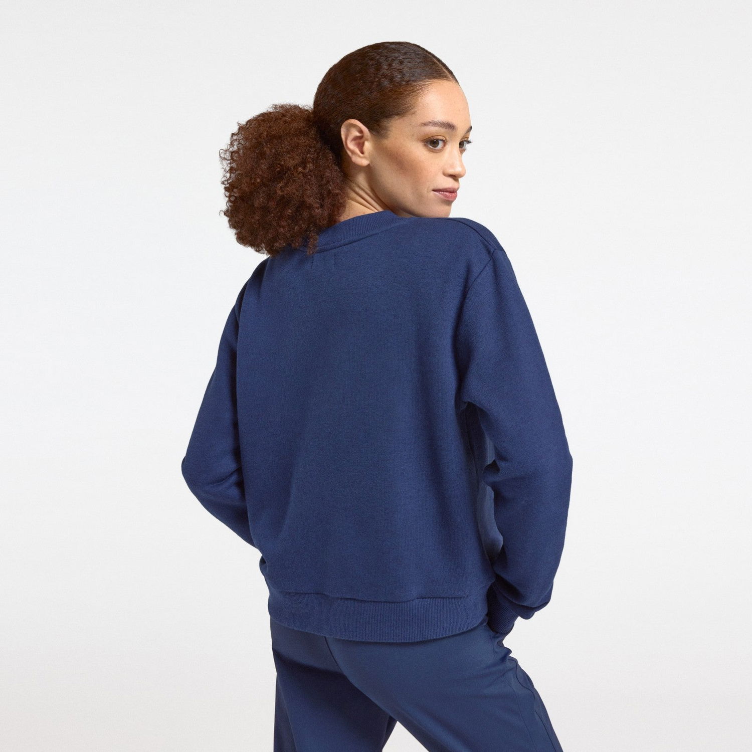Суитчър Allbirds Merino Blend Sweatshirt Тъмно синьо | A11524W, 1
