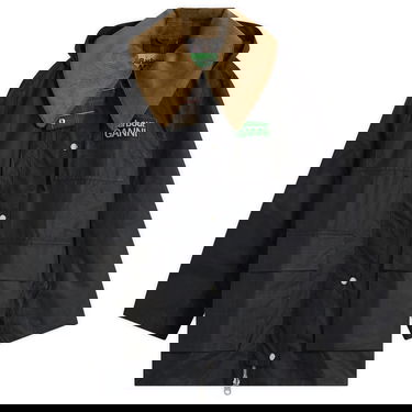 Палта Barbour Barbour x GANNI Hooded Wax Coat Classic Tartan Многоцветен | LWX1527NY71, 0