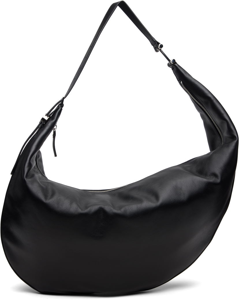 Чанта през рамо Marni Dot Medium Crescent Bag Черно | SBMP0250U0 P8222