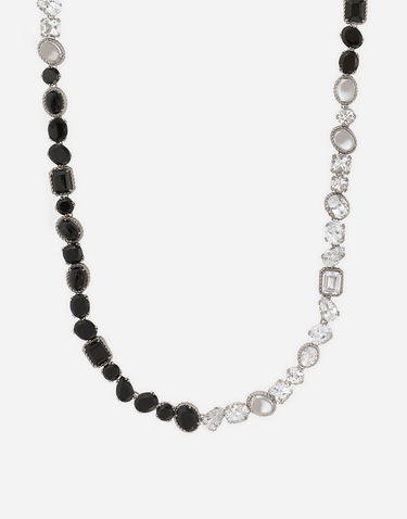 Колие Dolce & Gabbana Necklace With Stones Бяло | WNQA3GWTSQS80001, 2