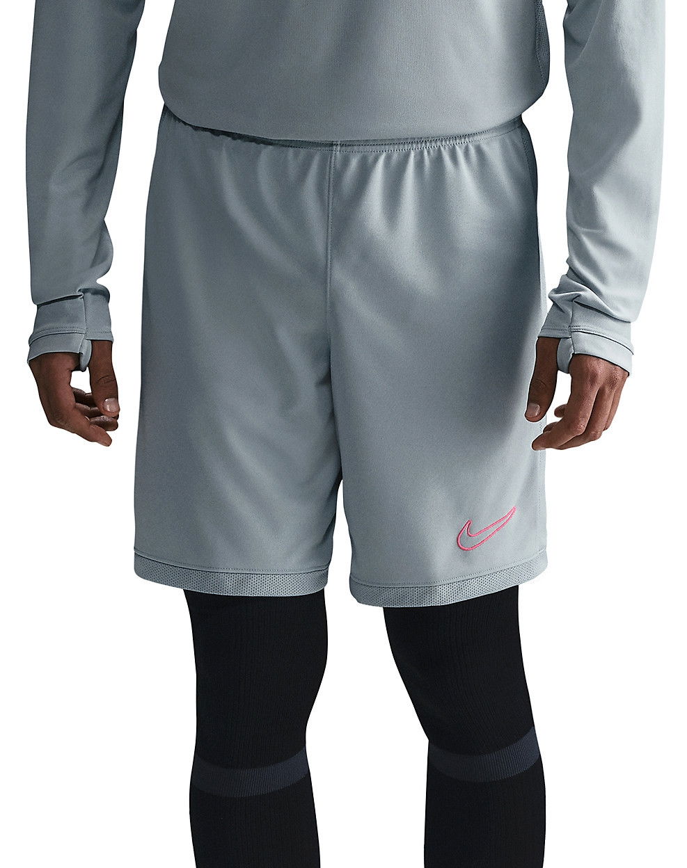 Къси панталони Nike Academy 25 Knit Soccer Shorts Сиво | hj3796-395, 0