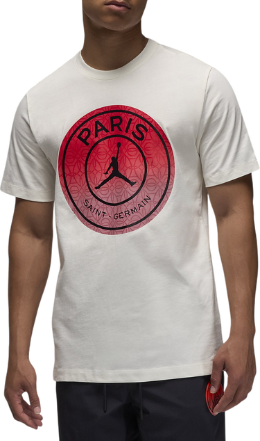 Тениска Jordan Jordan x PSG Logo T-Shirt Бяло | fv7728-133, 0