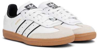 Кецове и обувки adidas Originals Samba OG Бяло | IH5649, 3