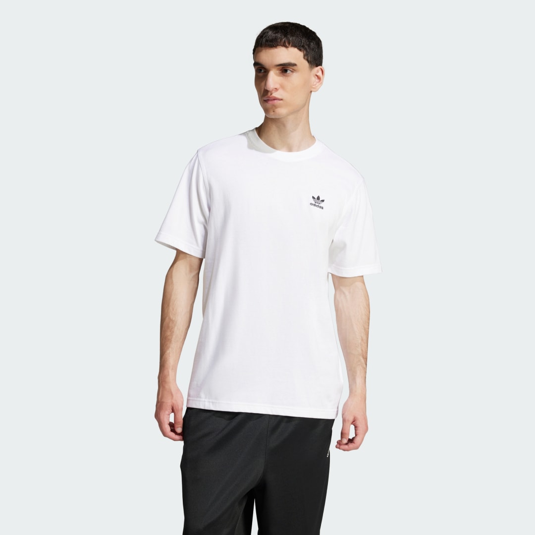 Тениска adidas Performance Trefoil Essentials T-Shirt Бяло | JI8544, 0