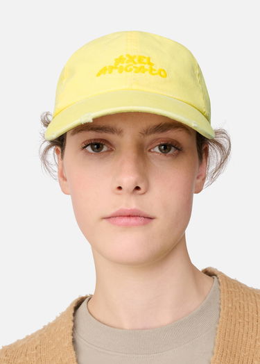 Шапка с козирка AXEL ARIGATO Floral Washed Cap Жълто | X3962003, 5