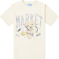 Тениска MARKET Soft Core Bear T-Shirt Бежово | 399001570-NTR, 1