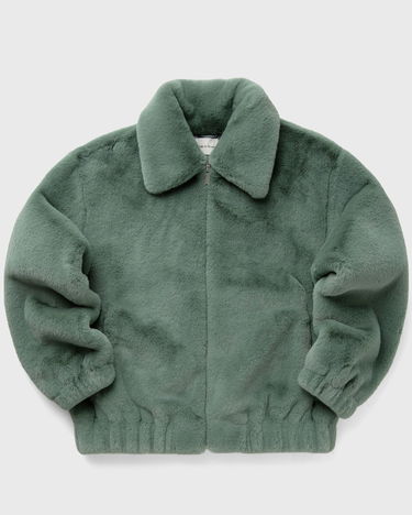 Яке бомбър Drôle de Monsieur La Veste Fourrure Bomber Jacket Зелено | E-JT186-PL139-WG, 0