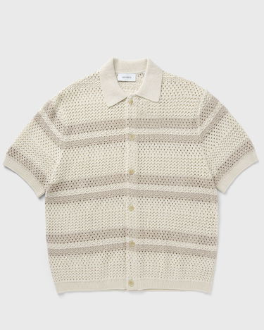 Поло тениска Les Deux Les Deux Gianni Short Sleeve Knitted Polo Shirt Бежово | LDM310156-215215, 0