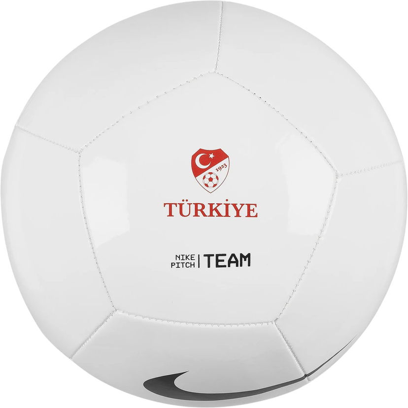 Спортна екипировка Nike TFF Pitch Team Soccer Ball Бяло | dh9796tff-dh9796tff