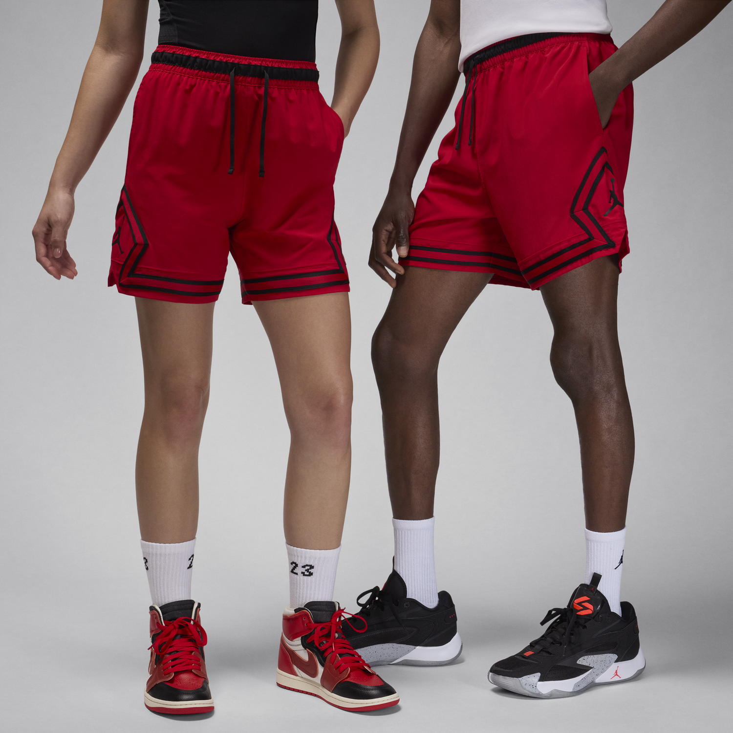 Къси панталони Jordan Jordan Sport Diamond Dri-FIT Червено | FQ2989-687, 0