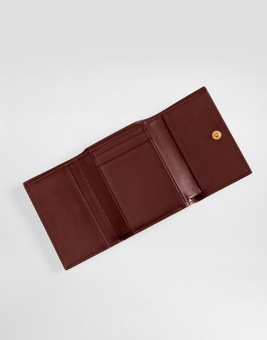 Портфейл Dolce & Gabbana Plongé Calfskin Wallet Бургунди | BI0770A9S2580346, 3