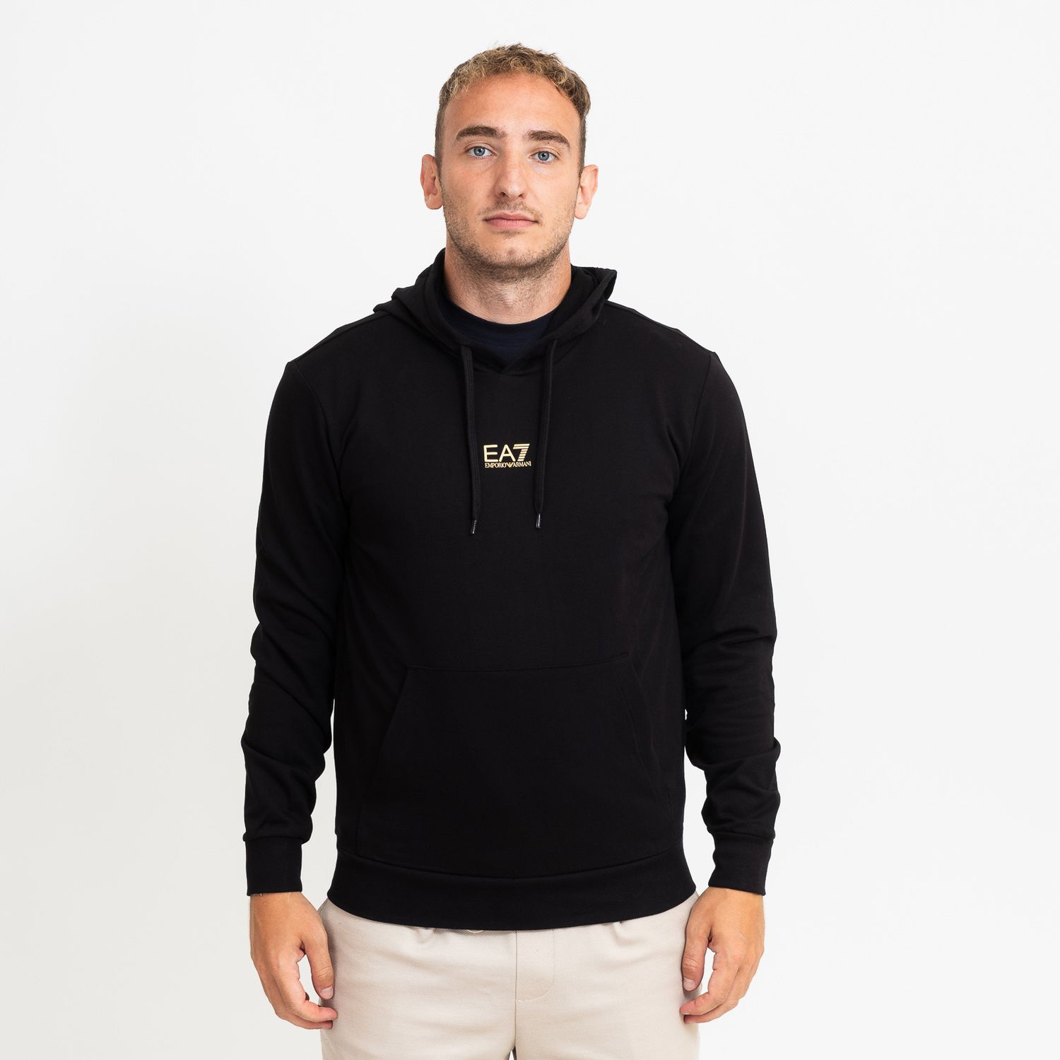 Суитчър Emporio Armani Sweatshirt With Logo Черно | 8NPM32-PJVRZ-0208, 0