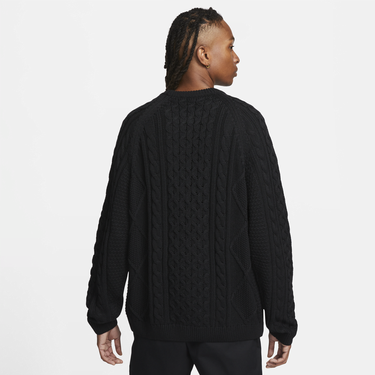 Пуловер Nike Life Cable Knit Sweater Черно | DQ5176-010, 2