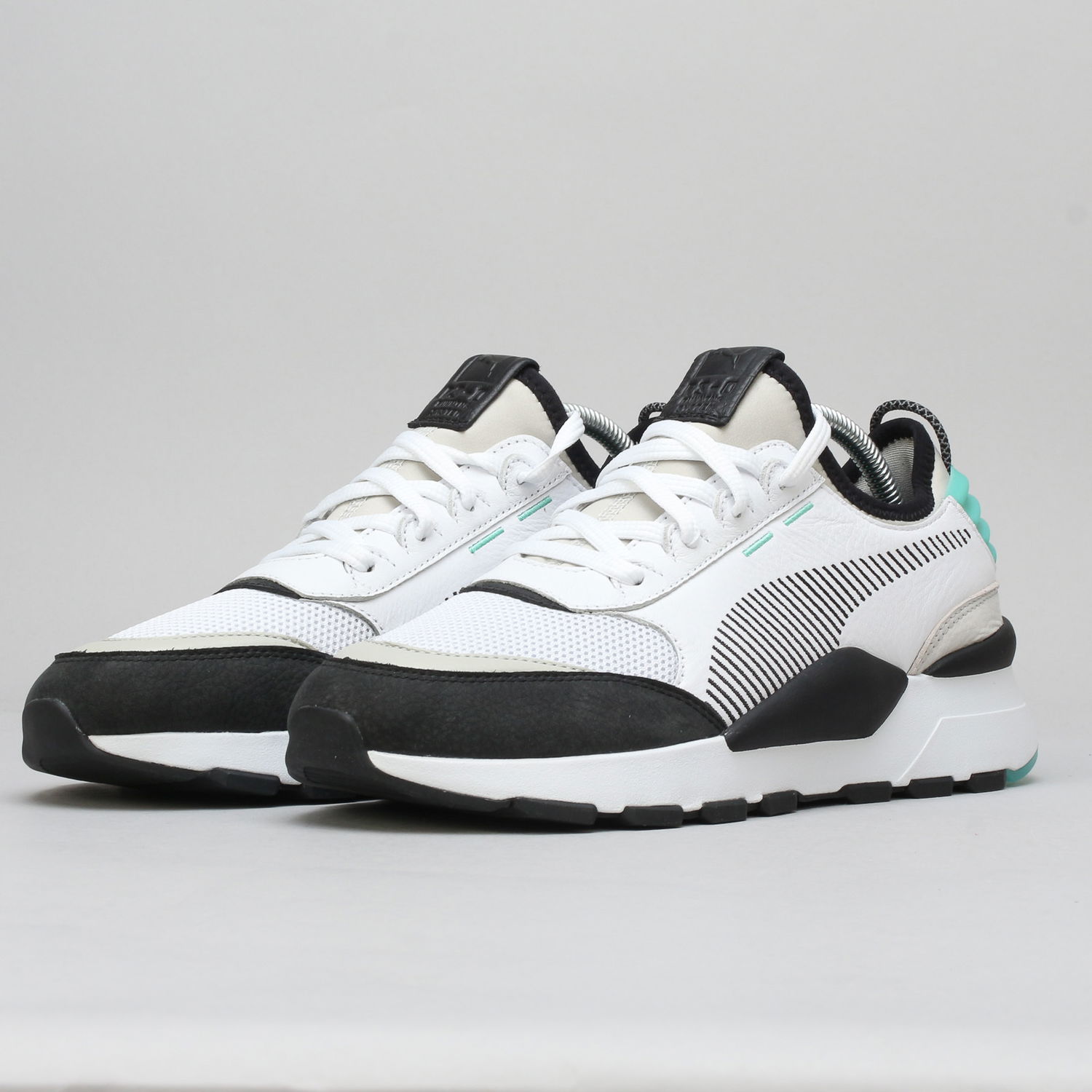 Кецове и обувки Puma RS-0 Re-Invention white - gray violet - biscay green Бяло | 366887 01, 0