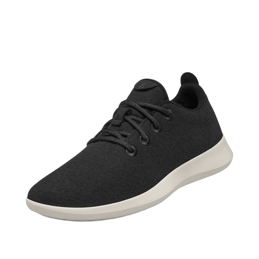 Кецове и обувки Allbirds Wool Runners Comfortable Wool Size 5 Черно | WR3WTBK