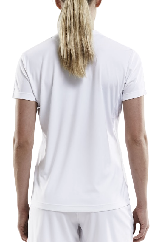 Тениска Craft Solid V-Neck Jersey T-Shirt Бяло | 1905566-1900, 1