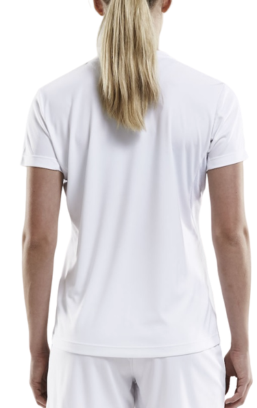 Тениска Craft Solid V-Neck Jersey T-Shirt Бяло | 1905566-1900, 1