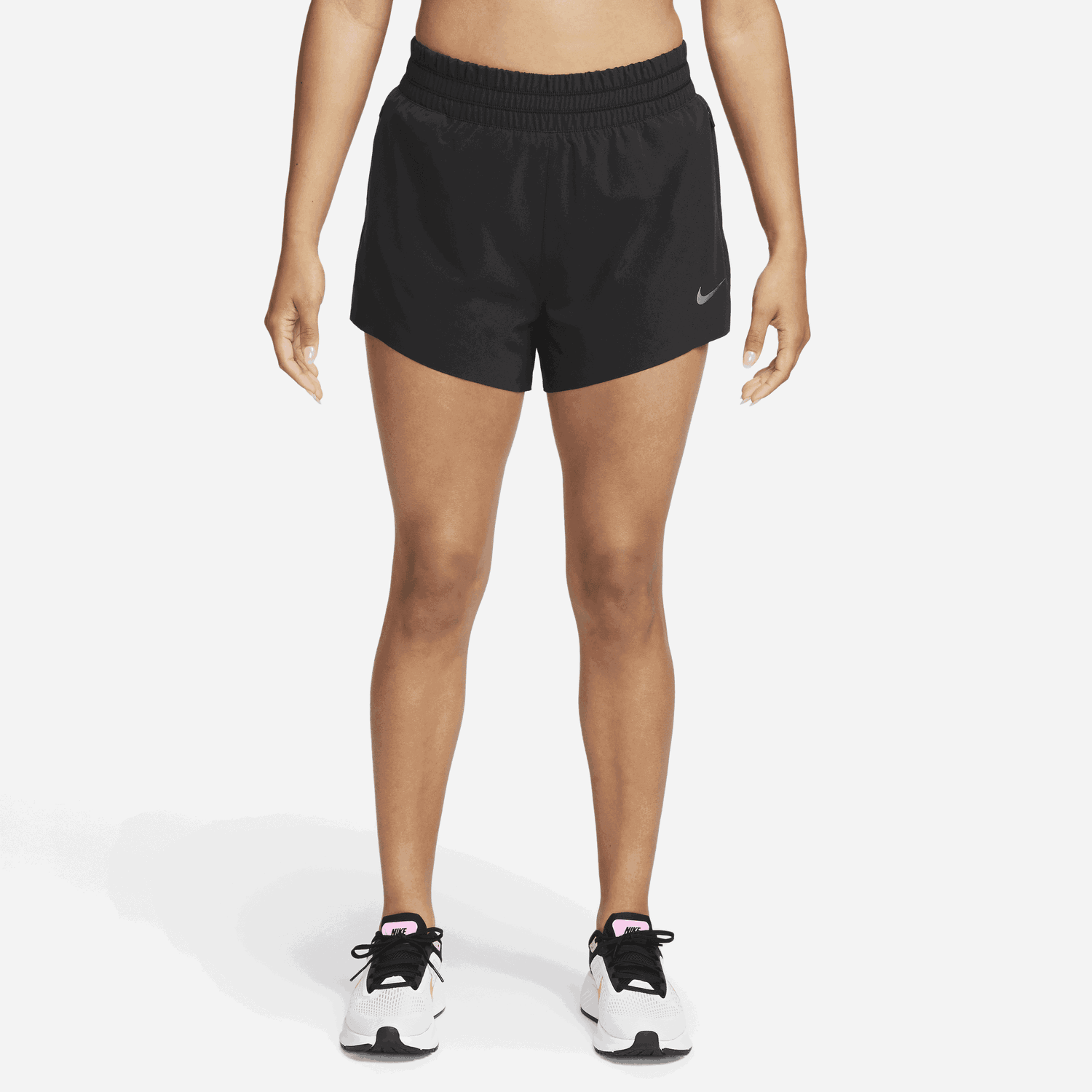 Къси панталони Nike 8cm Dri-FIT Running Division s vysokým pasem Черно | FB7628-010, 0