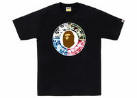 BAPE ABC Camo Crazy Busy Works Tee Black