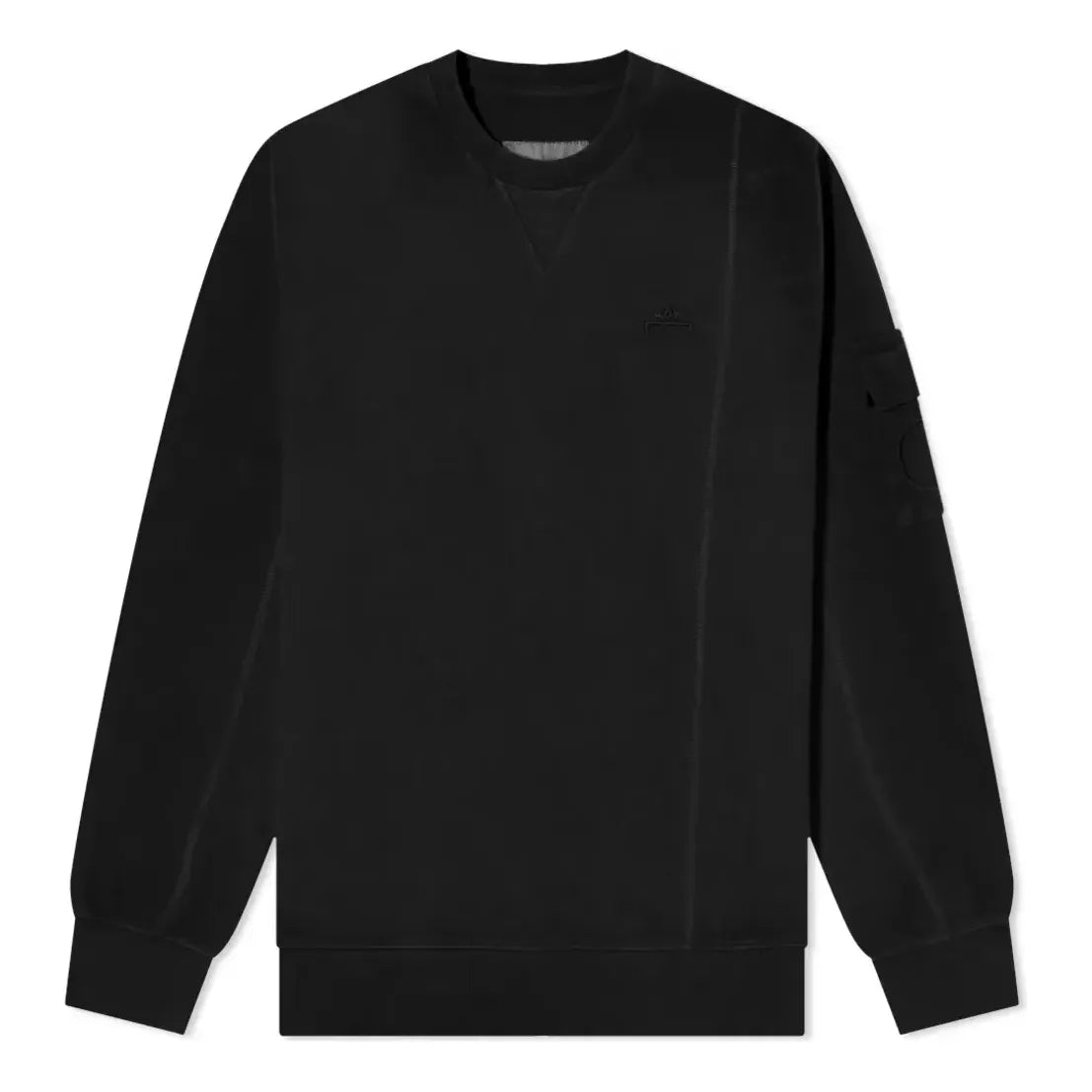 Пуловер A-COLD-WALL* Compass Pocket Crew Sweatshirt Черно | ACWMW029-BLACK, 0