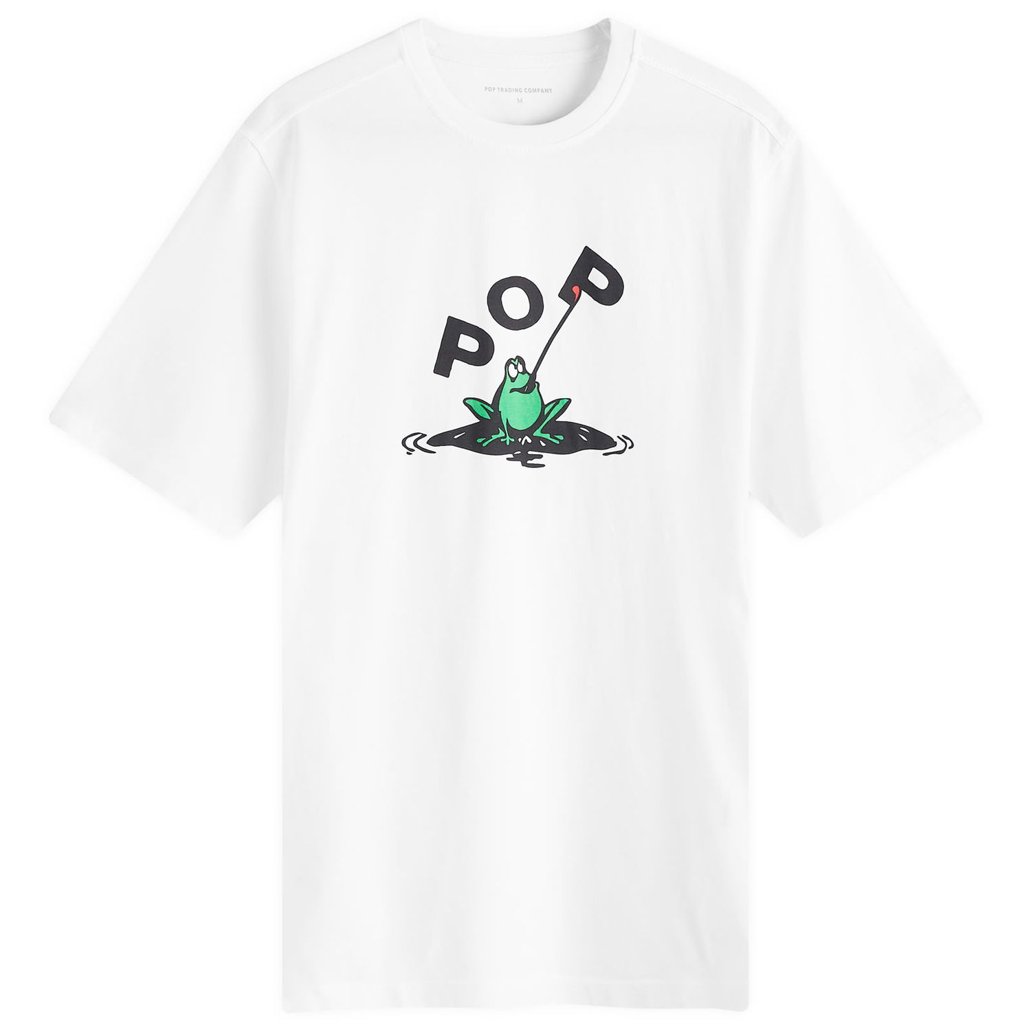 Тениска Pop Trading Company Frog T-Shirt Бяло | POPAW24-02-006, 0