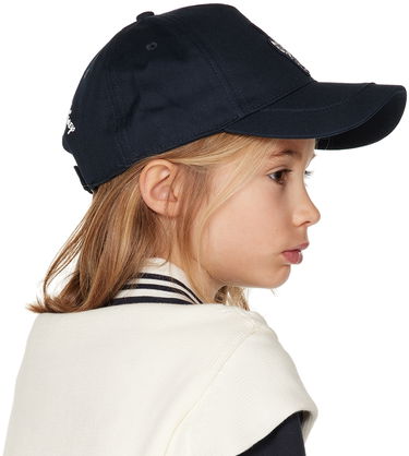 Шапка с козирка Moncler Moncler Enfant Embroidered Baseball Cap Тъмно синьо | 954 3B00012 0U082, 2