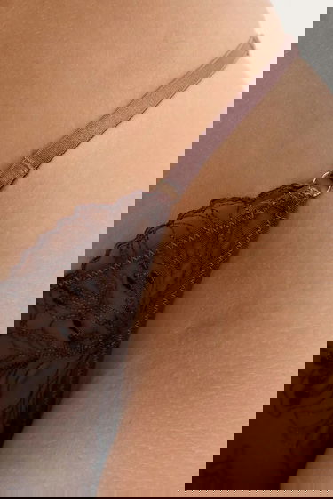 гащички Samsoe Samsoe Samsoe Samsoe SAAUDREY Panty Кафяво | F25200043, 3