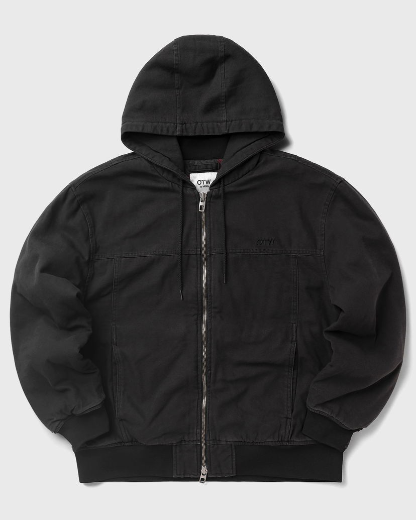 Яке Vans OTW Hooded Canvas Jacket Черно | VN000R5RBLK1