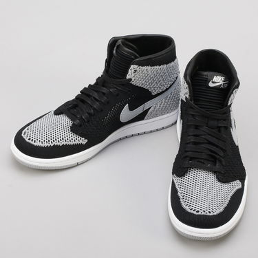 Кецове и обувки Jordan Air Jordan 1 Retro High OG Flyknit "Shadow" GS Черно | 919702-003, 2