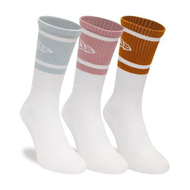 Чорапи New Era New Era Stripe Crew 3-Pack Socks Многоцветен | 60595132, 1