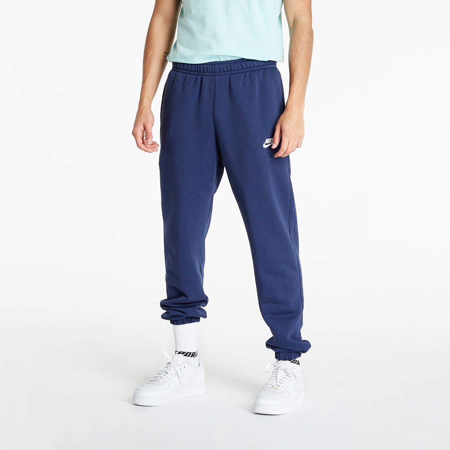 Спортни панталони Nike Club Fleece Pants Тъмно синьо | BV2737-410, 0