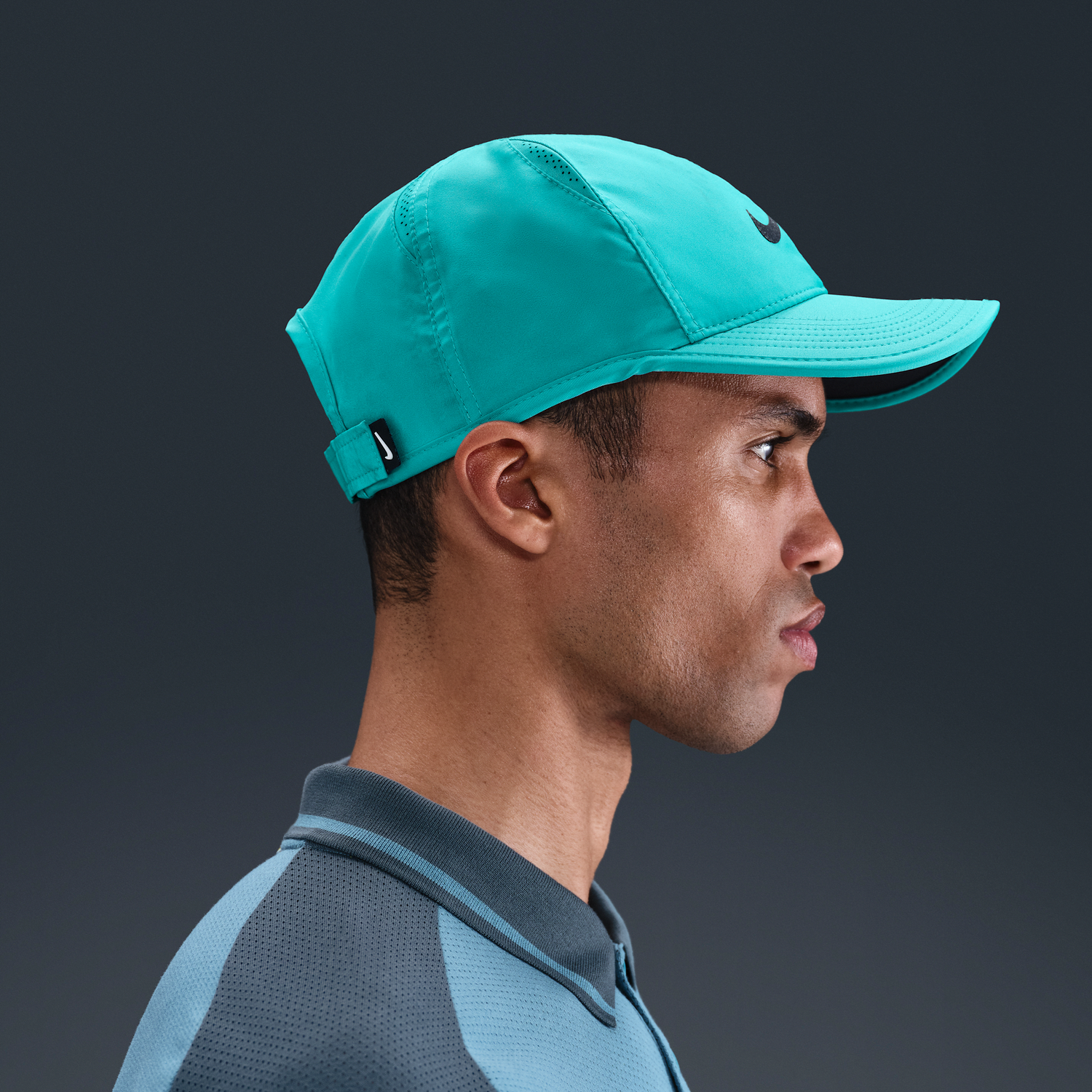 Шапка с козирка Nike Dri-FIT Club Featherlight Unstructured Cap Тюркоазено | FB5682-346, 1