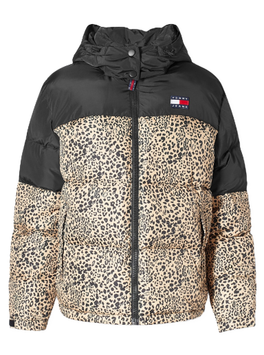 Пухо яке Tommy Hilfiger Tommy Jeans Leopard Alaska Puffer Coat Leo Aop Многоцветен | DW0DW177150GI