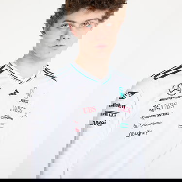 Фланелка adidas Performance Mercedes-AMG Petronas Formula One Team Authentic Long Sleeve T-Shirt Бяло | JX5797, 4