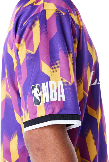 Фланелка New Era NBA LA Lakers Geometric Pattern Soccer Jersey Многоцветен | 60565029-60565029, 3