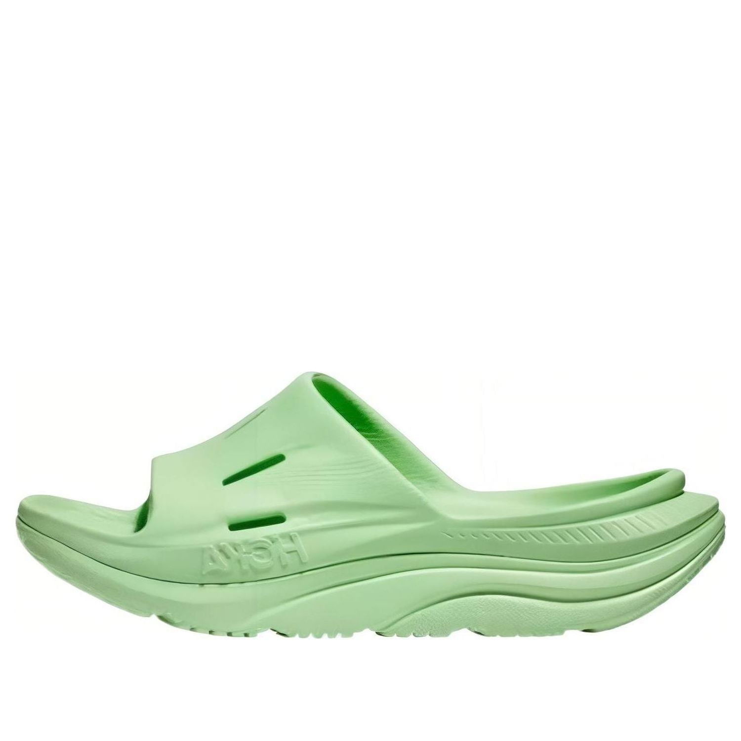 Кецове и обувки Hoka One One Ora Recovery Slide 3 Зелено | 1135061-LGLG, 0
