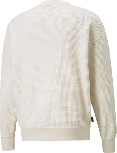 Пуловер Puma Puma Downtown Waffle Crew Sweatshirt Бяло | 535671-099, 2