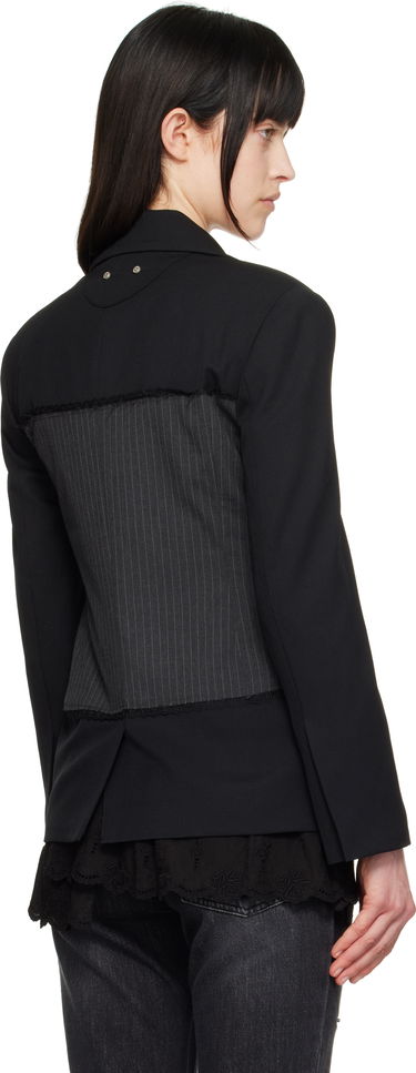 Яке Andersson Bell Andersson Bell Corset Inserted Blazer Черно | awa684w, 2