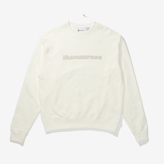 Суитчър adidas Originals Pharrell Williams Humanrace Crew Sweat Сиво | HK6695, 1