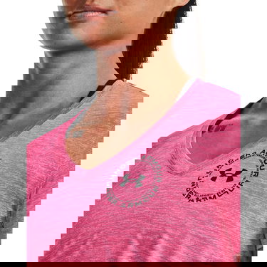 Тениска Under Armour Tech Twist Lc Crest Ssv Pink Punk Розово | 1373050-640, 7
