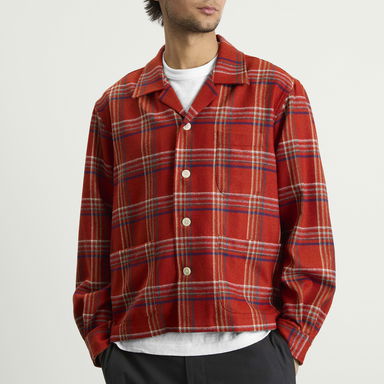 Gable Plaid Overshirt, 5