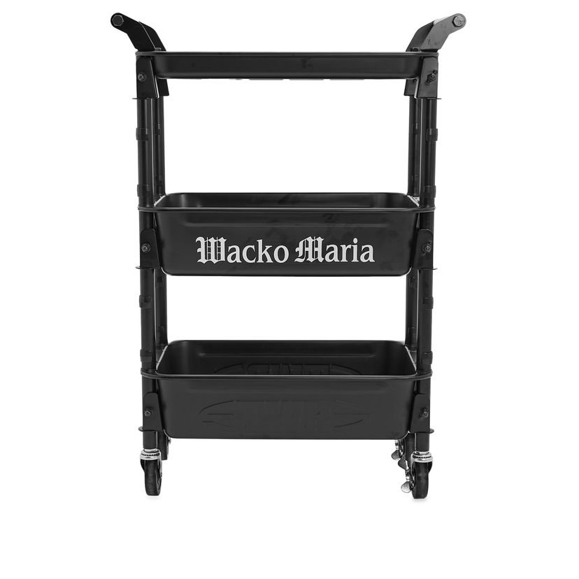 Домашен декор WACKO MARIA Steel Tool Wagon Черно | TYS-WM-GG01-BLK