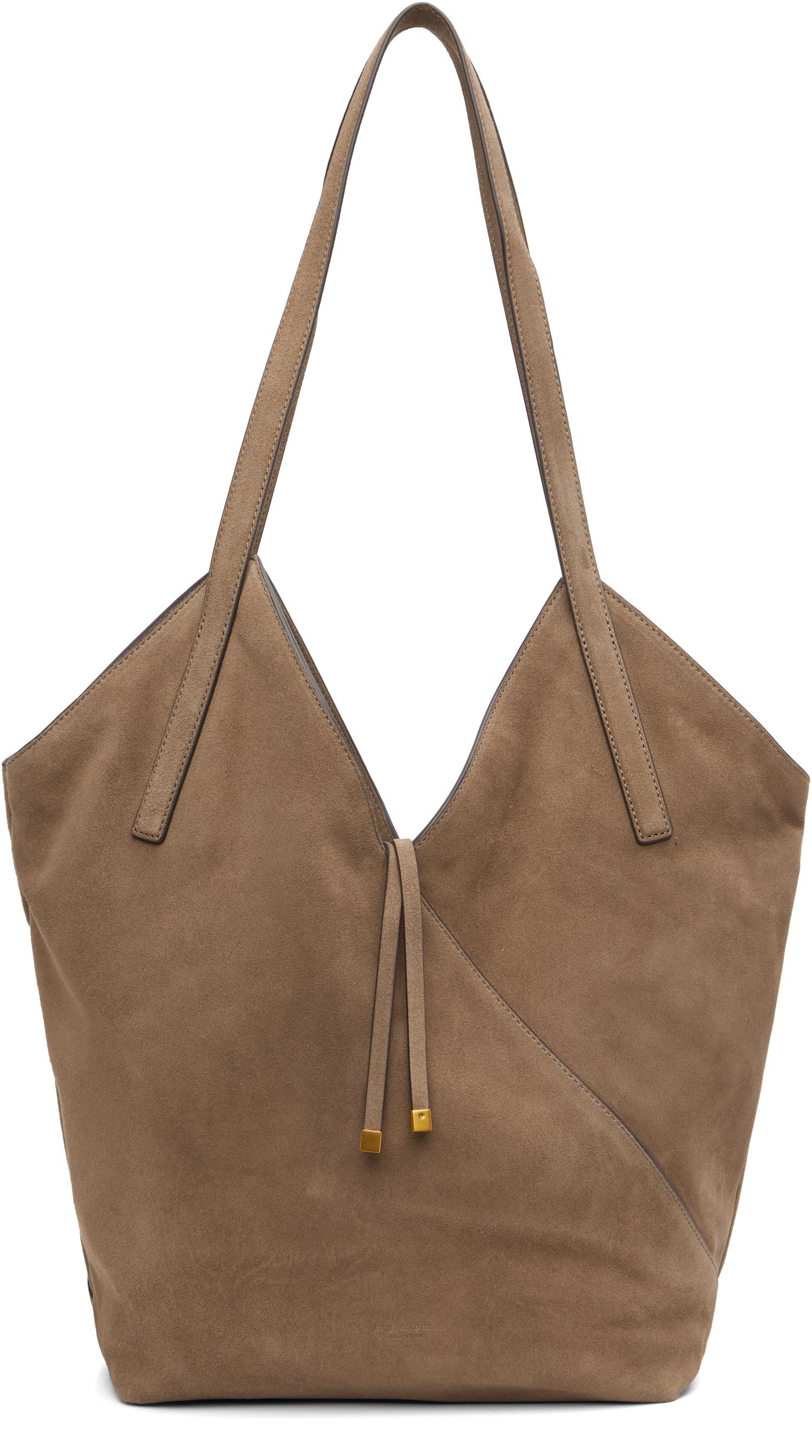 Голяма пазарска чанта rag & bone Rag & Bone Alix Suede Tote Bag Кафяво | SD100823, 0