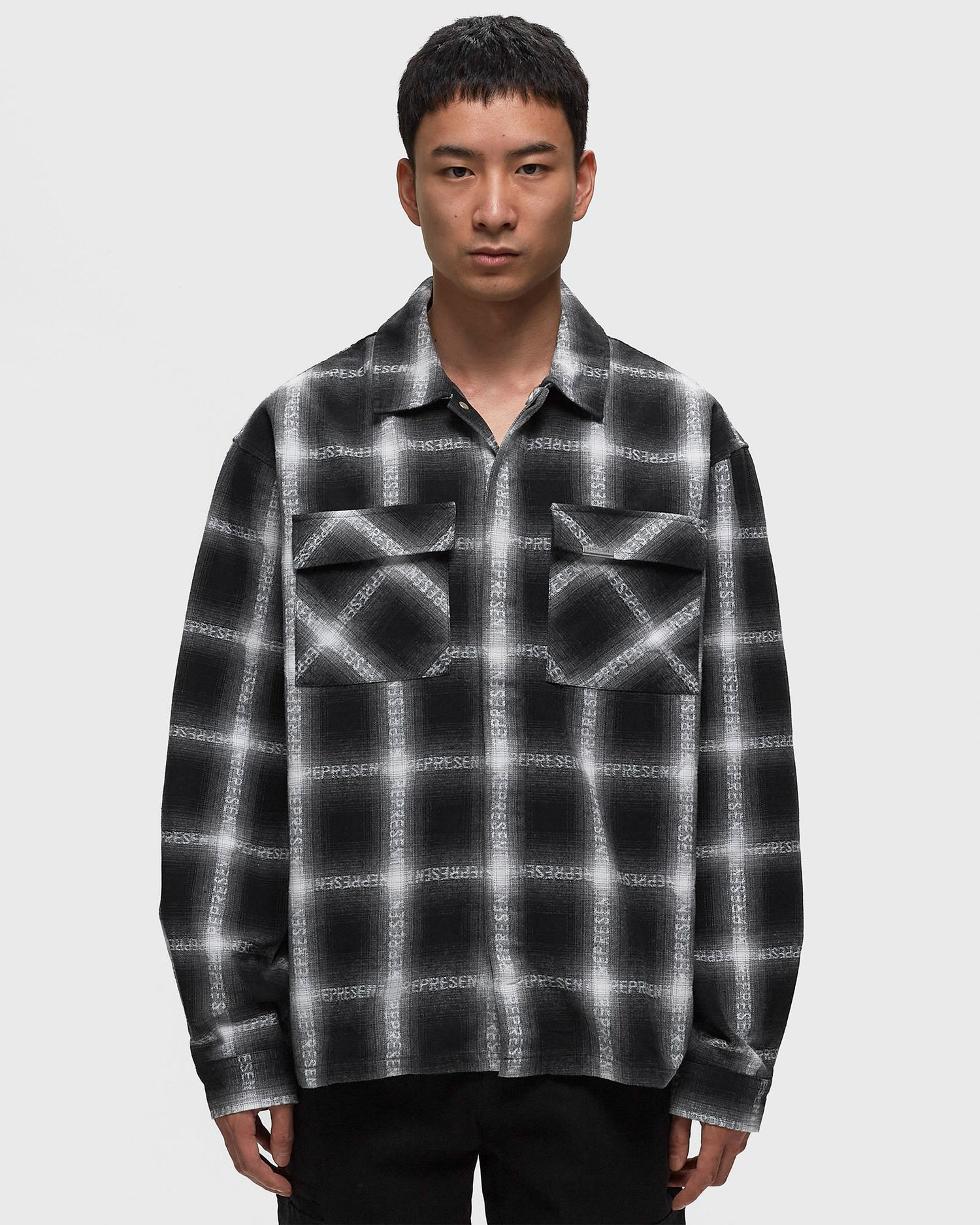Риза Represent Clo Represent FLANNEL SHIRT Черно | ML2001-07, 1